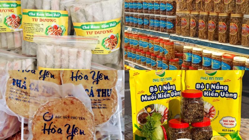 Phú Yên nổi tiếng với đa dạng các loại đặc sản