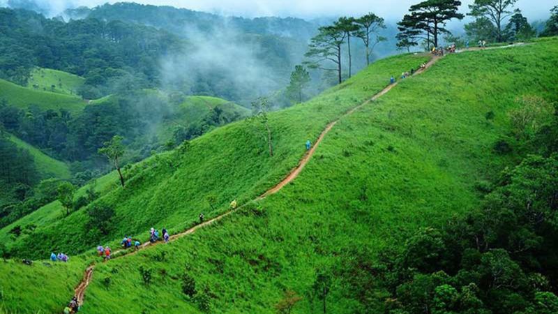 Địa hình Tà Năng Phan Dũng