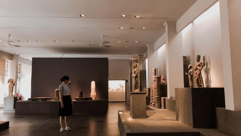 Khu trưng bày tại Bảo tàng Lịch sử Thành phố Hồ Chí Minh 