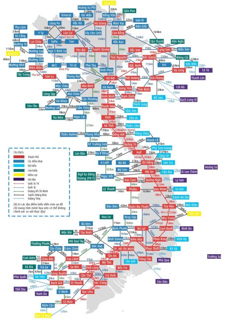 Bản đồ du lịch Việt Nam