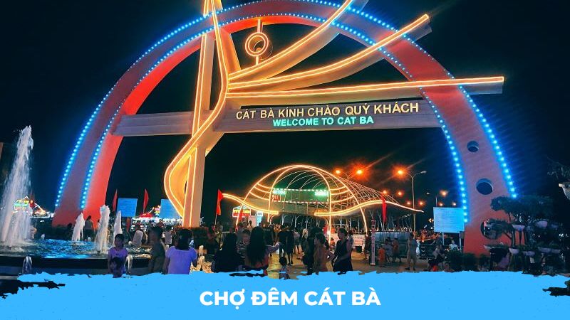 Chợ đêm Cát Bà