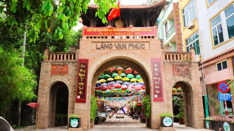 Làng Vạn Phúc nổi tiếng với Lụa Hà Đông Hà Nội