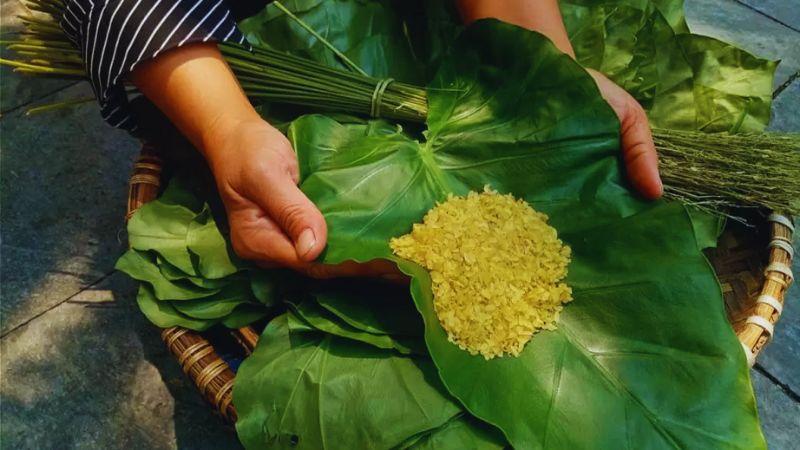 Cốm Làng Vòng là đặc sản Hà Nội