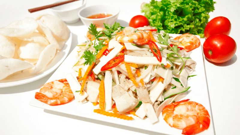 Gỏi củ hủ dừa