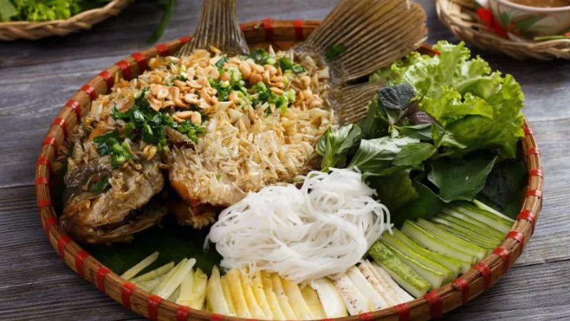 Cá tai tượng chiên xù