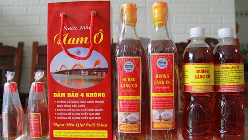 Đặc sản nước mắm Nam Ô