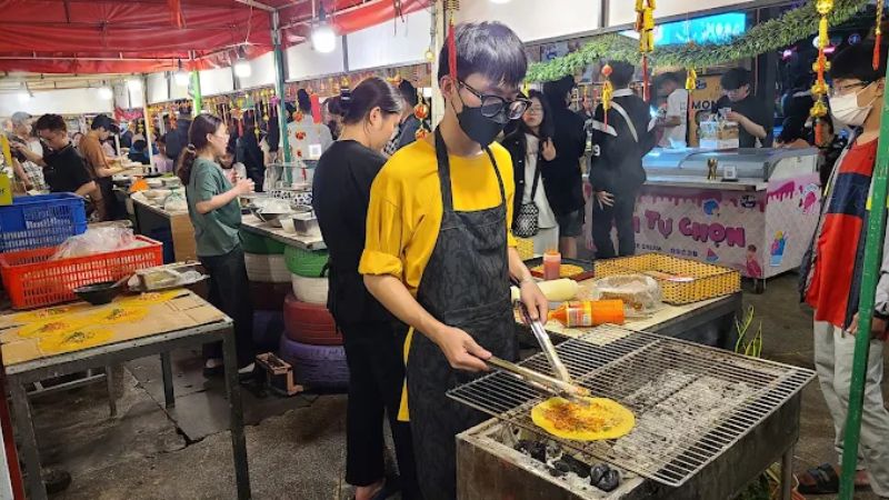 Thiên đường ẩm thực tại chợ đêm Helio Đà Nẵng