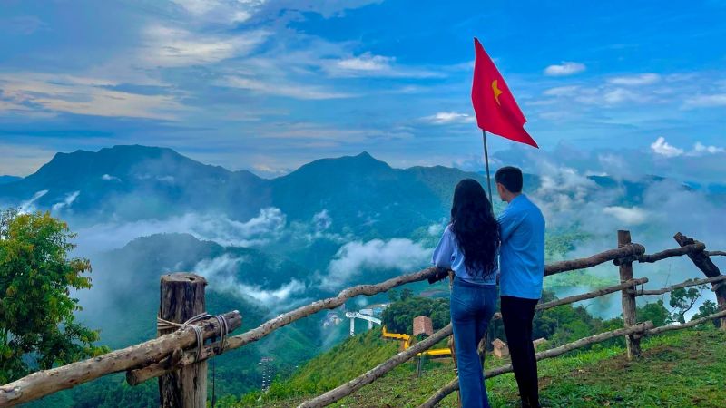 Săn mây ở Cổng trời Đông Giang