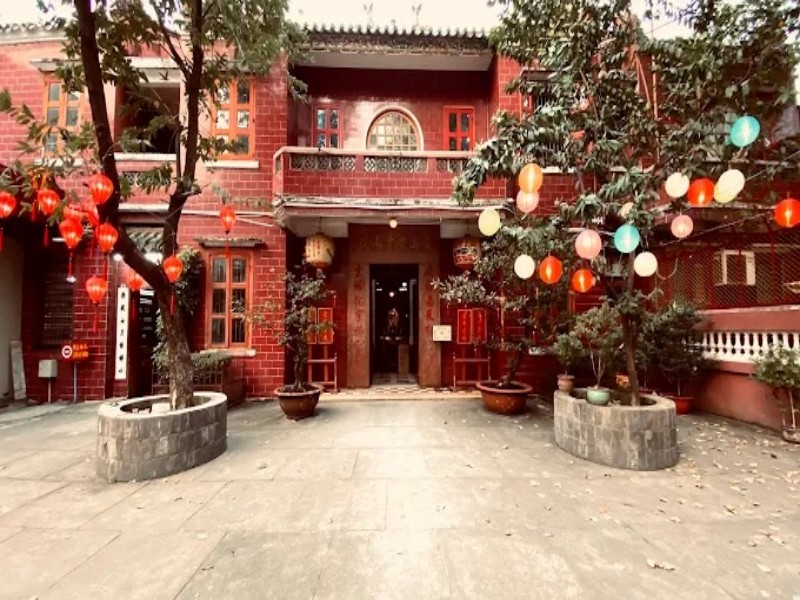 Tổng thể kiến trúc đặc trưng của người Hoa ở Khánh Vân Nam Viện