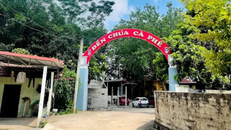 Đền Chúa Cà Phê ở Lạng Sơn