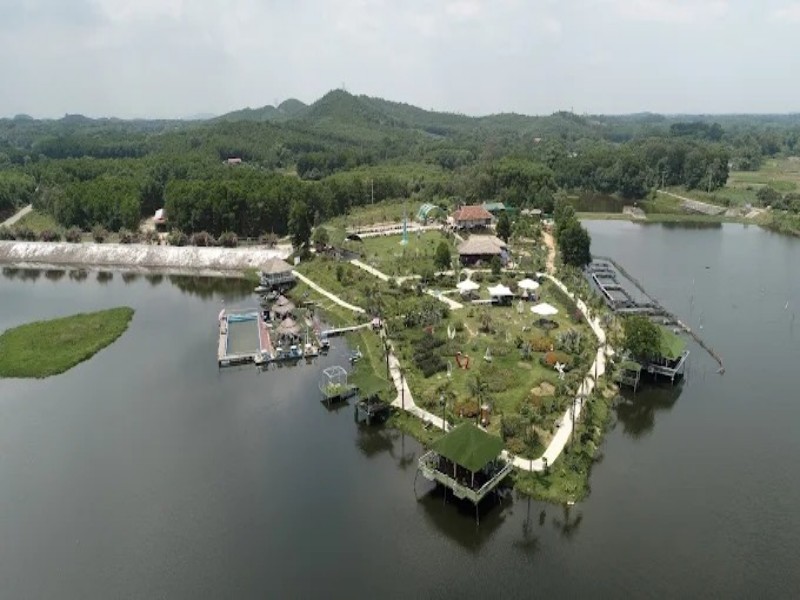 khu du lịch sinh thái Hồ Kim Đĩnh