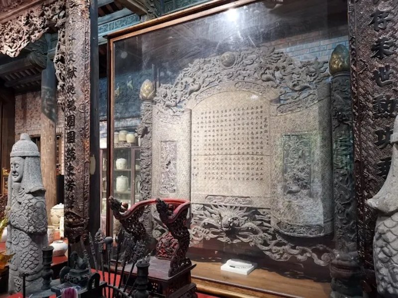 Không gian bên trong khu du lịch sinh thái Long Việt