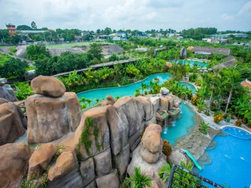 Khu nghỉ dưỡng Thiền Tâm tọa lạc ngay trên trục đường huyết mạch nối liền Đồng Nai