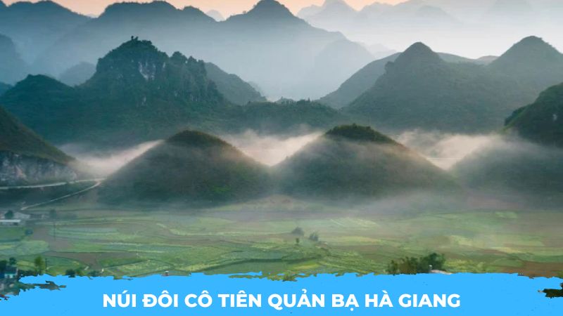 Núi Đôi Cô Tiên Quản Bạ Hà Giang