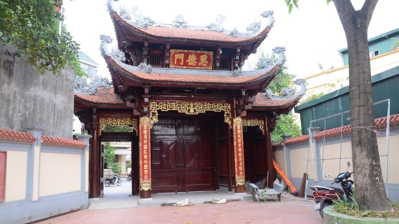 Tổng thể kiến trúc của đền Lư Giang 