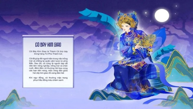 Sự t&iacute;ch gi&aacute;ng trần v&agrave; c&ocirc;ng lao với d&acirc;n nước của Chầu Bảy