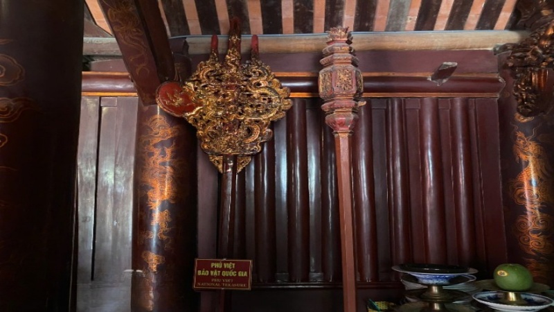Bộ Phủ Việt tại đền thờ Vua Đinh Ti&ecirc;n Ho&agrave;ng