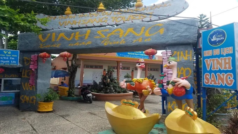 Khu du lịch Vinh Sang là một điểm đến nổi bật tại Vĩnh Long