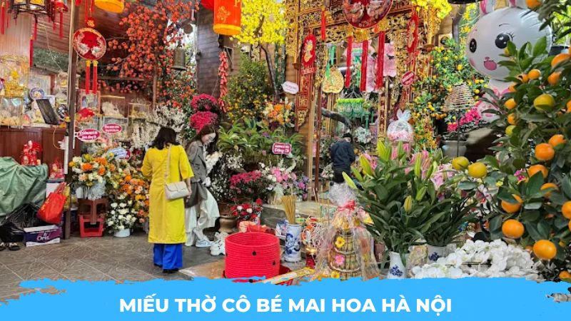 Miếu thờ Cô Bé Mai Hoa Hà Nội