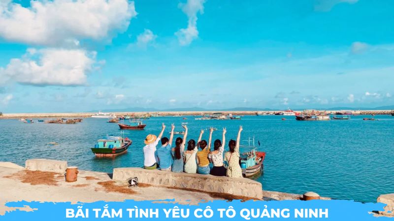 Bãi tắm Tình Yêu Cô Tô Quảng Ninh