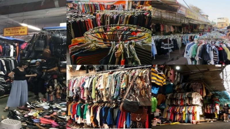 Chợ hàng thùng Đông Tác là một chợ đồ cũ nổi tiếng ở Hà Nội