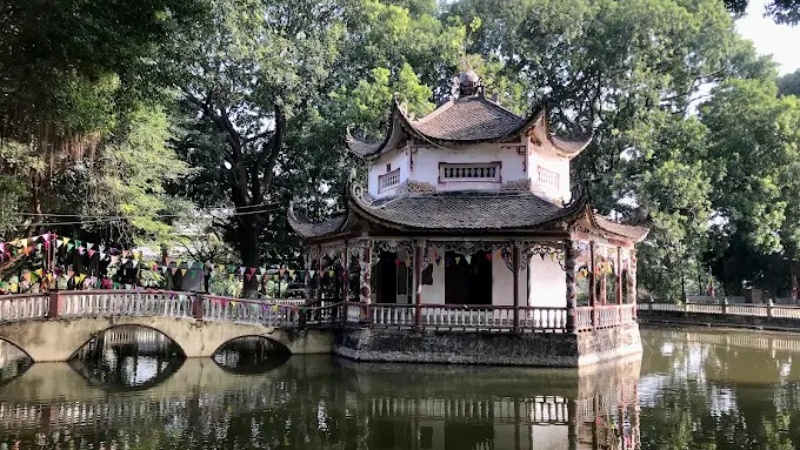 Kiến trúc Đền Dầm hiện tại vẫn giữ được nét cổ kính