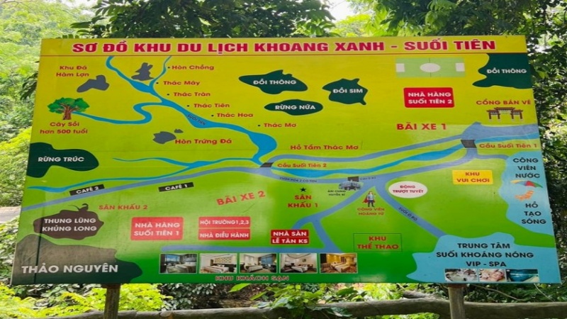Khu du lịch Khoang Xanh Suối Ti&ecirc;n