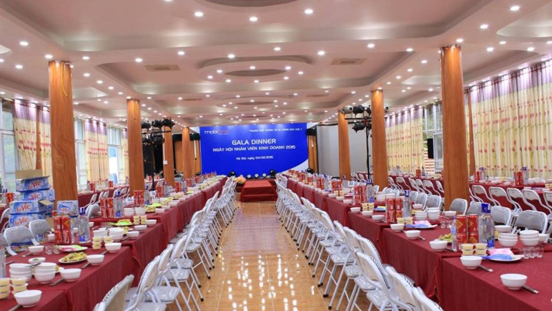 Hệ thống nhà hàng ẩm thực tại khu du lịch Khoang Xanh Suối Tiên