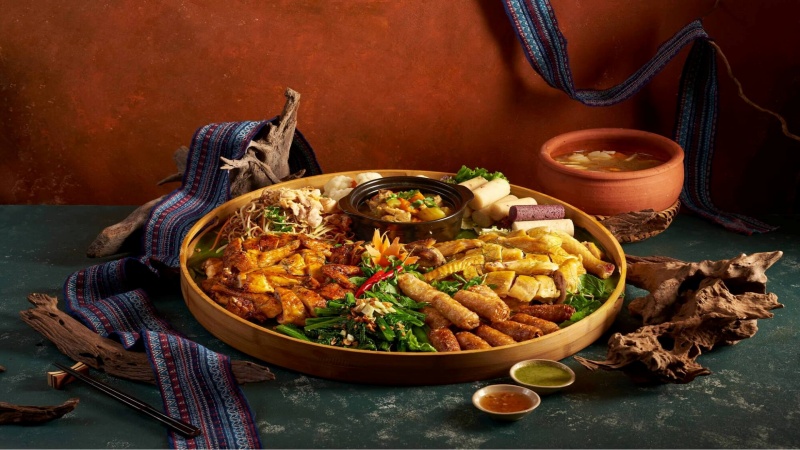 Các món đặc sản tại suối khoáng Kim Bôi