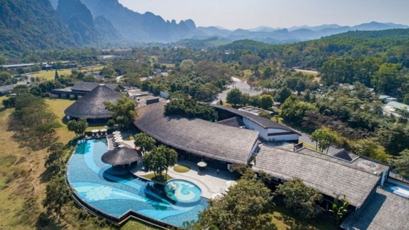 Khu du lịch suối khoáng Kim Bôi là một điểm đến nghỉ dưỡng nổi tiếng tại tỉnh Hòa Bình