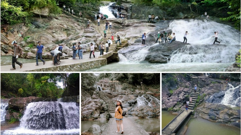 Bạn nên đi Suối Mỡ vào mùa hè để tắm thác là tuyệt vời nhất