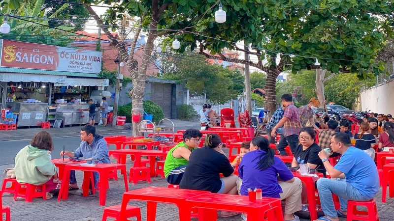 Qu&aacute;n Ốc N&uacute;i Viba l&agrave; một địa chỉ ẩm thực hải sản nổi tiếng v&agrave; được nhiều người y&ecirc;u th&iacute;ch khi gh&eacute; thăm Vũng T&agrave;u