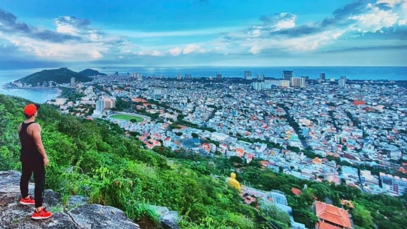 To&agrave;n cảnh th&agrave;nh phố Vũng T&agrave;u từ tr&ecirc;n cao