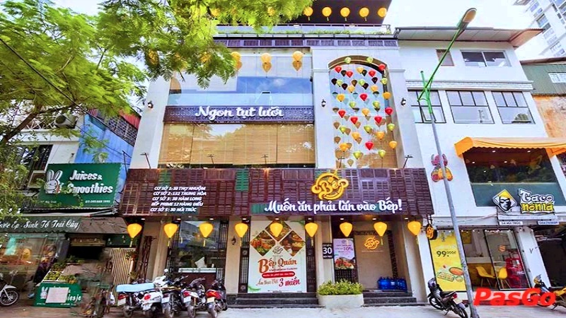Bếp Quán là một trong những địa chỉ nổi tiếng tại phố Núi Trúc