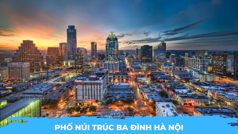 Phố Núi Trúc Ba Đình Hà Nội