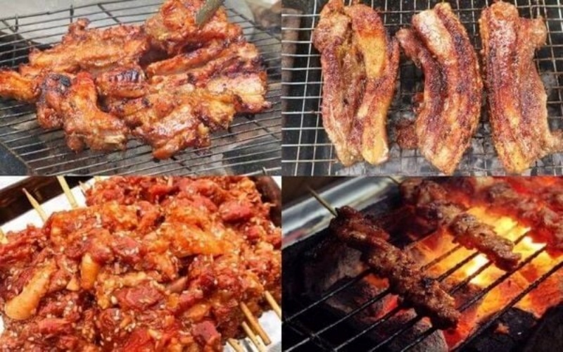 Bạn có thể tìm kiếm thịt heo rừng từ người đồng bào sinh sống quanh khu vực bãi biển Bình Châu