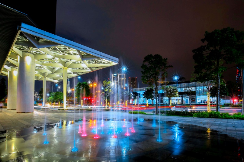 C&ocirc;ng vi&ecirc;n khu đ&ocirc; thị Sala sở hữu kh&ocirc;ng gian tho&aacute;ng đ&atilde;ng v&agrave; trong l&agrave;nh