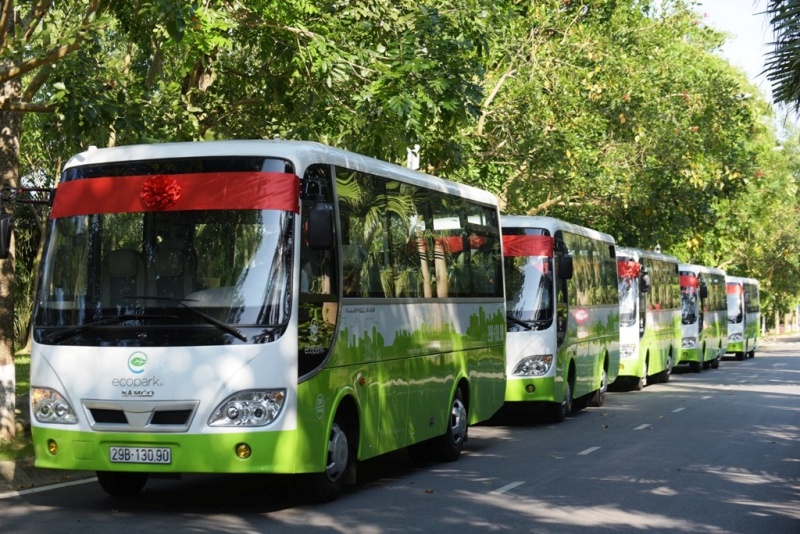 Xe bus Ecopark là hệ thống xe chất lượng cao kết nối trung tâm Hà Nội với khu đô thị Ecopark