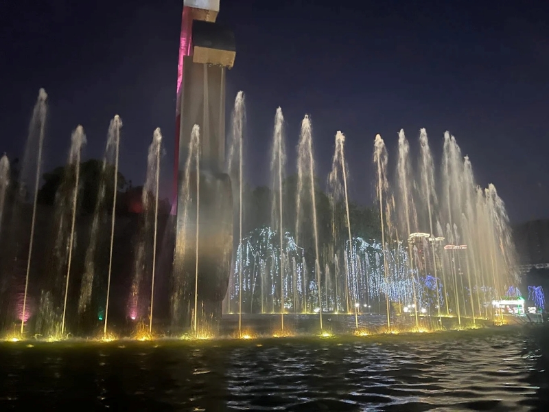 Đài phun nước Thành phố mới Bình Dương