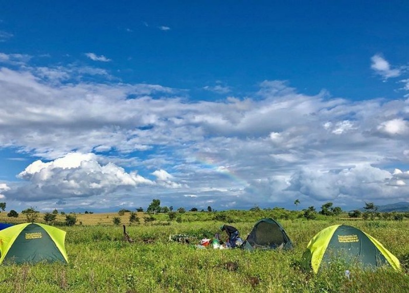 Núi lửa Chư Bluk: Kinh nghiệm trekking & khám phá hang động 10 Bạn có thể cắm trại qua đêm tại gần miệng núi lửa Chư Bluk
