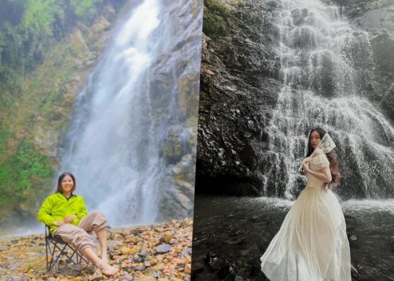 Bạn n&ecirc;n gh&eacute; thăm th&aacute;c Triệu Hải v&agrave;o m&ugrave;a kh&ocirc; để c&oacute; những bức ảnh đẹp nhất