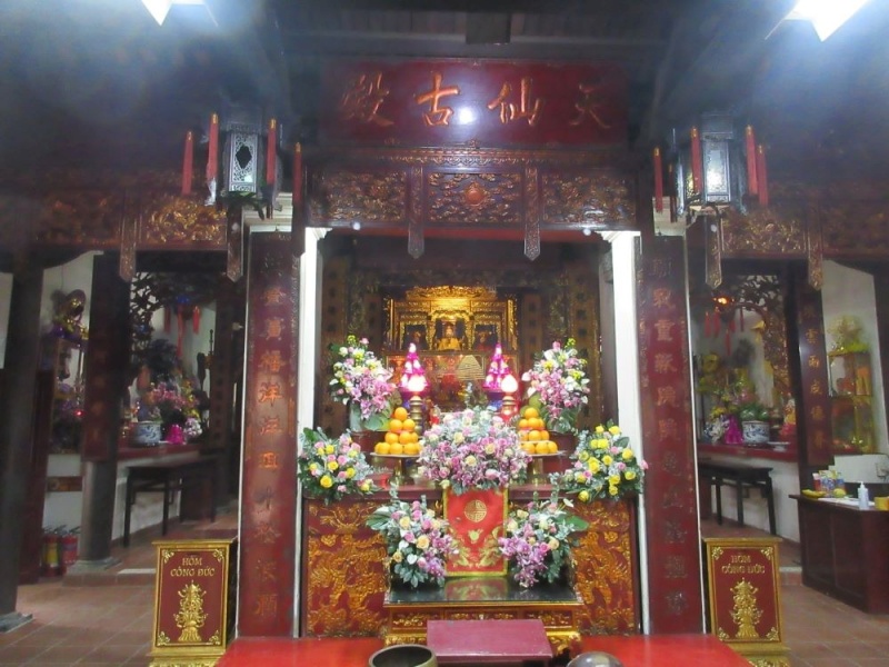 Đền Ghềnh sở hữu lối kiến trúc đặc trưng miền Bắc