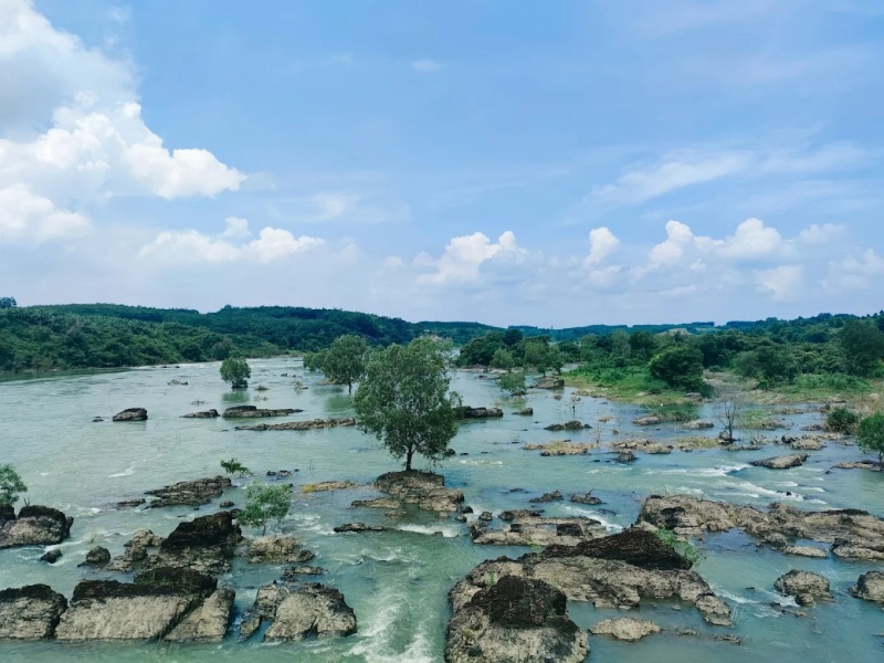 Thác Trị An từng là một danh thắng hùng vĩ bậc nhất trên dòng sông Đồng Nai