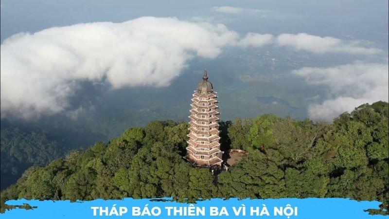 Tháp Báo Thiên Ba Vì Hà Nội
