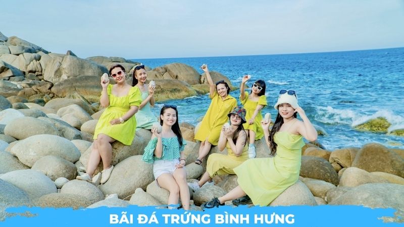 Bãi Đá Trứng Bình Hưng