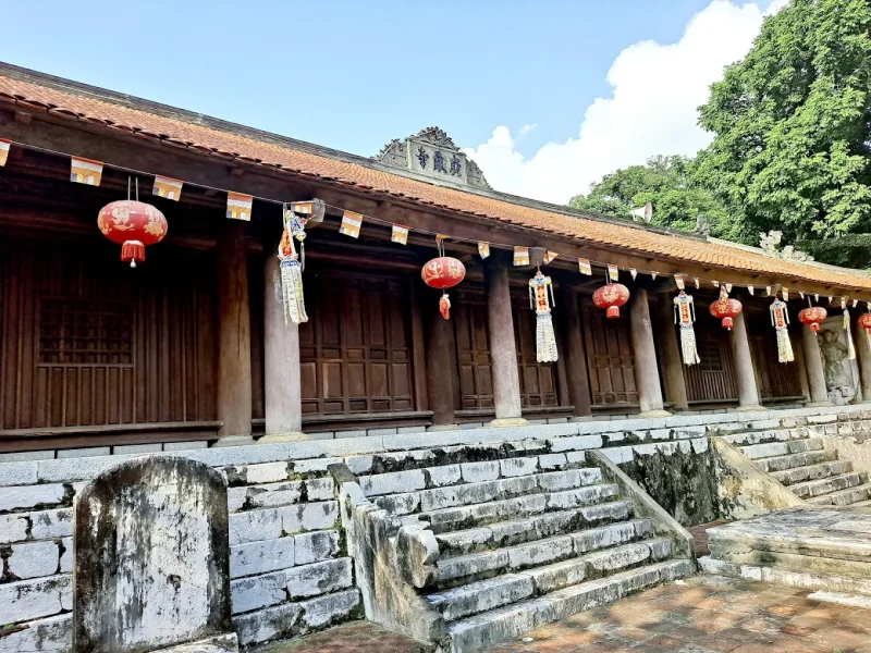 Chùa Trăm Gian Hà Nội có tổng cộng 104 gian nhà